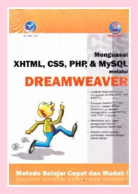 Image of Menguasai XHTML,CSS,PHP, Dan MySQL Melalui Dreamweaver