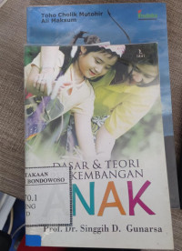 Image of Dasar-dasar teori perkembangan anak