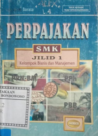 Image of Perpajakan jilid 1
