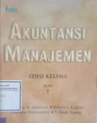 Image of Akutansi Manajemen Edisi 5 Jilid 1