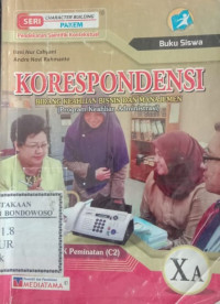 Image of Korespondensi XA
