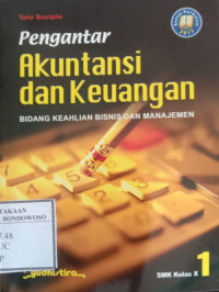 Image of Pengantar Akuntansi dan Keuangan kelas X